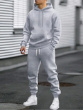 Men's Casual Hoodie and Joggers Tracksuit Set