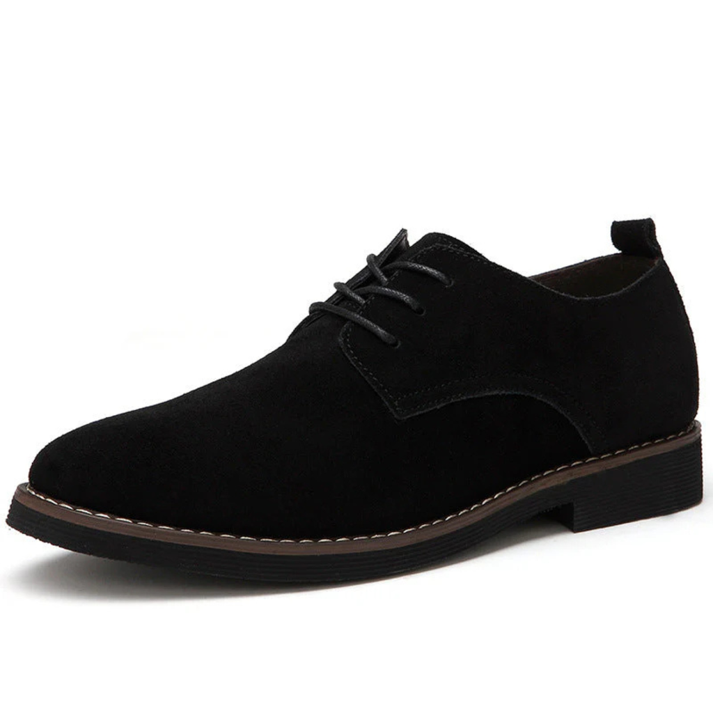 Men's Classic Suede Lace-Up Shoes