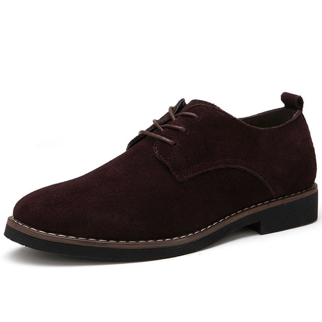 Men's Classic Suede Lace-Up Shoes