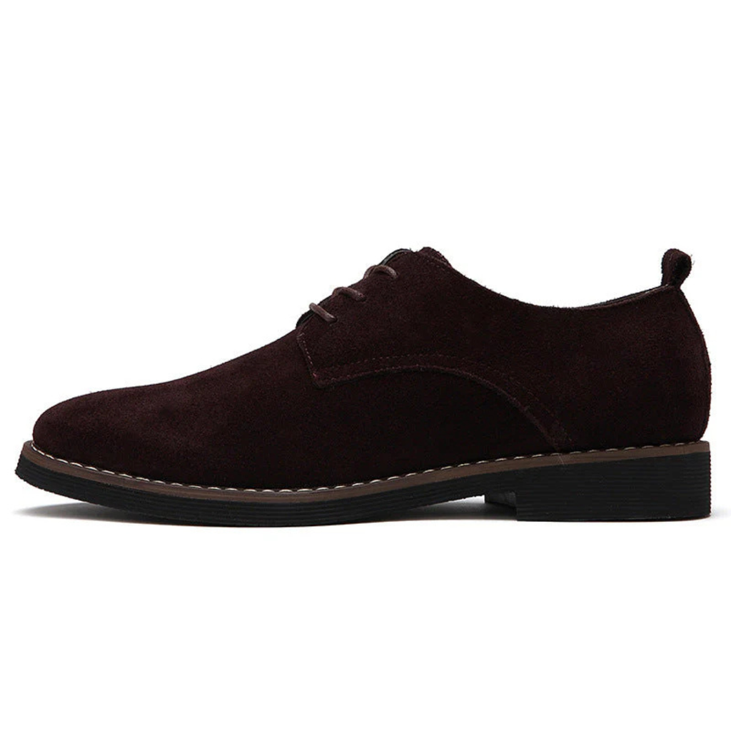 Men's Classic Suede Lace-Up Shoes