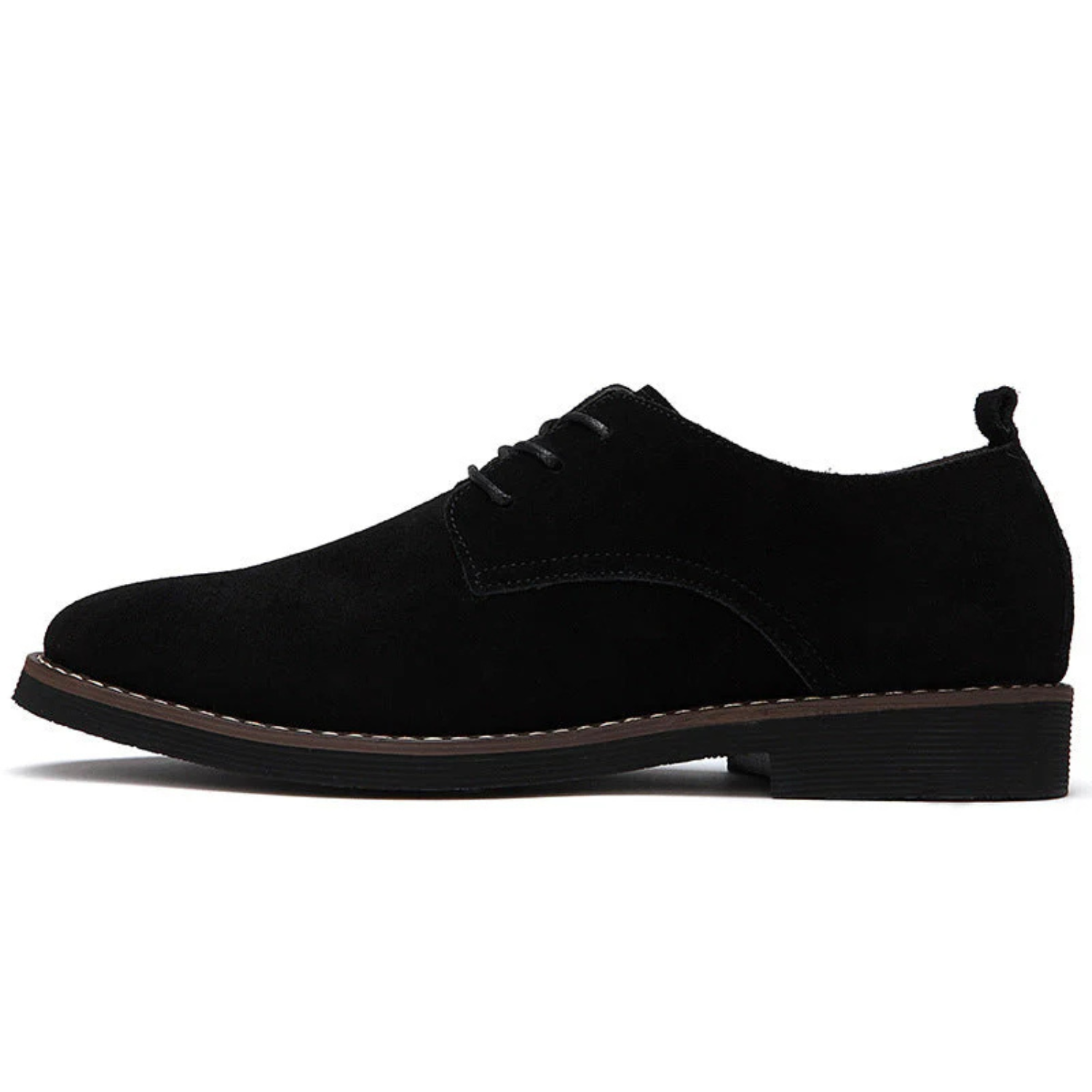 Men's Classic Suede Lace-Up Shoes