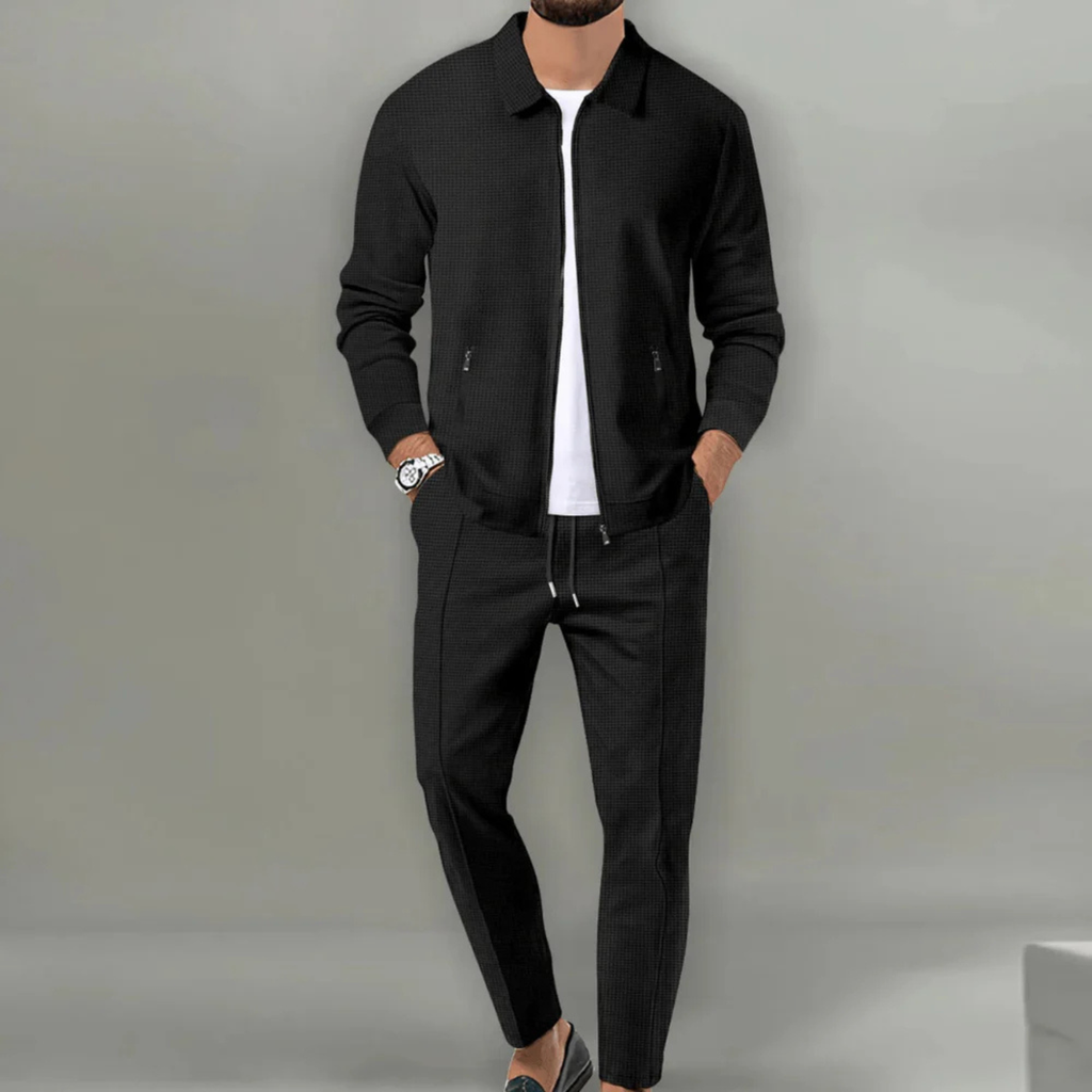 Men's Premium Zip-Up Tracksuit Set
