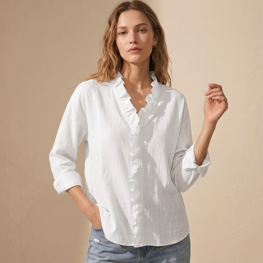 The Sienna Ruffle Blouse