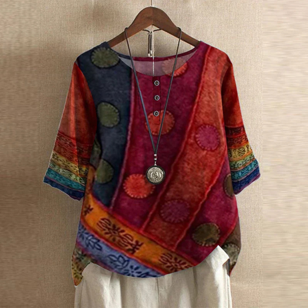 Women's Vintage Boho Blouse