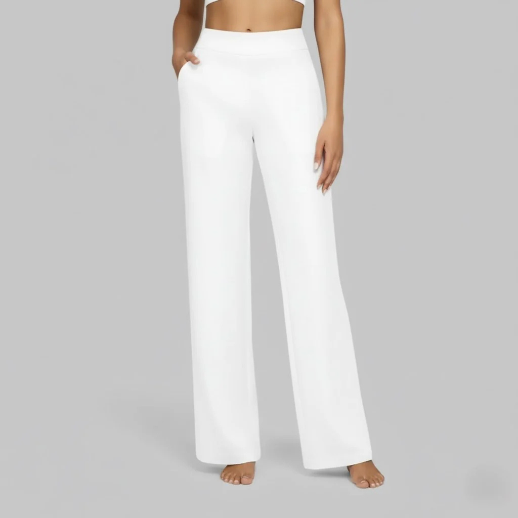 Women's Casual Wide Leg Stretch Pants