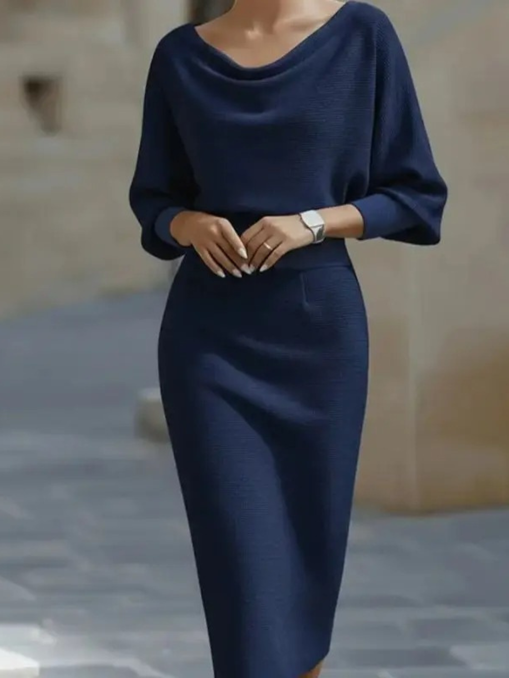 Women's Bodycon Casual Office Dress