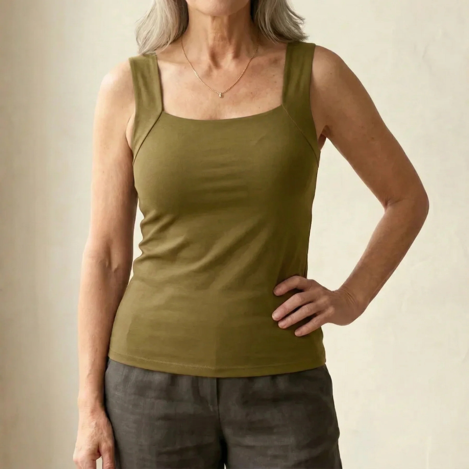 Women's Premium Built-In Comfort Bra Tanktop