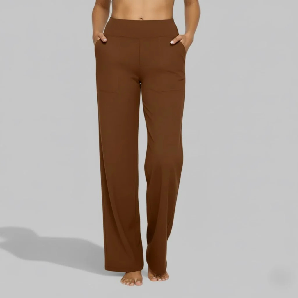 Women's Casual Wide Leg Stretch Pants
