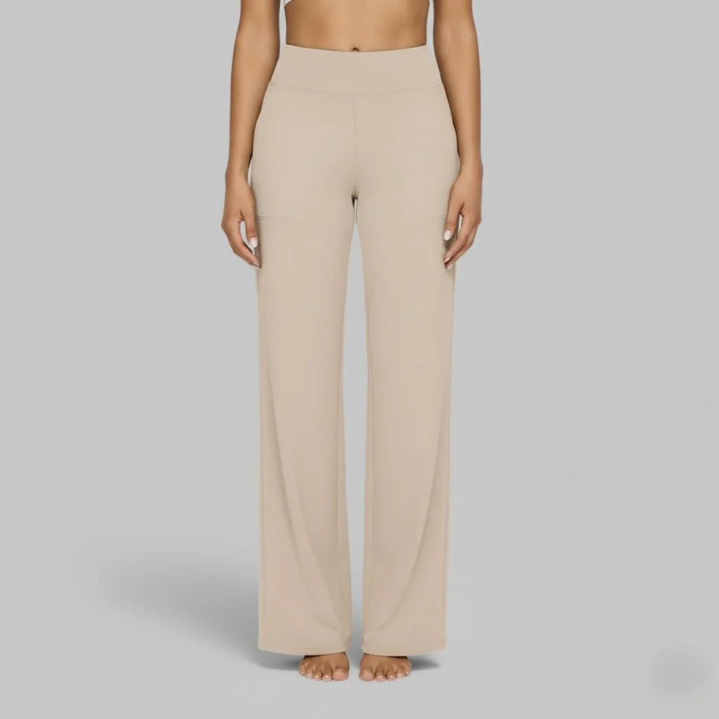 Women's Casual Wide Leg Stretch Pants