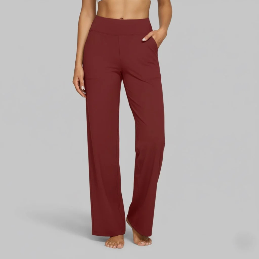 Women's Casual Wide Leg Stretch Pants