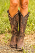 Women's Country Western Suede Boots