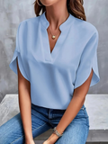 Women's Elegant V-Neck Blouse