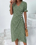 Women's Floral Summer Midi Dress