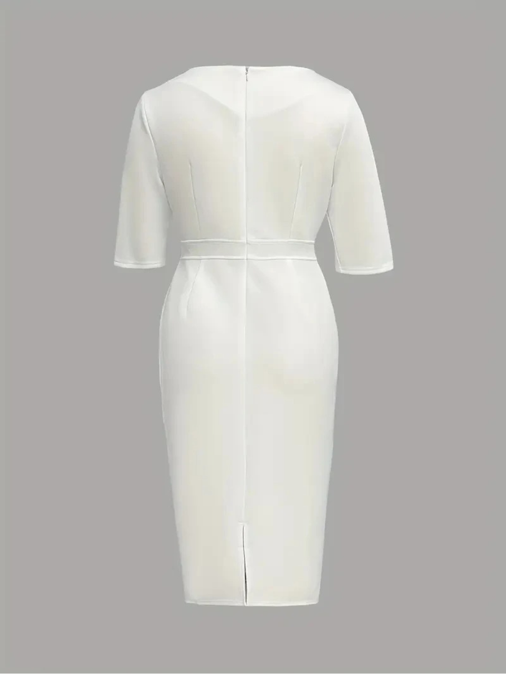 Women's Premium Button Detail Midi Dress